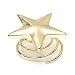 Idealgo 2*2cm 10pcs Twinkling Star Hair Spins Clip Bride Headwear Edge Clip Hairstyle Styling Tool Hair Pin Accessories (Gold (10pcs))