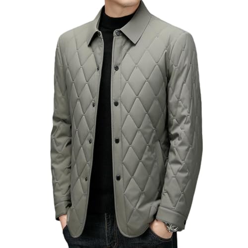 Veste fine matelassée homme au motif diamant raffiné