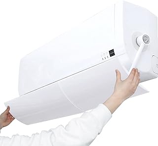 BAOZOON Retractable Air Conditioner Air Deflector, Universal Adjustable Air Conditioning Deflector Air Diverter Cover Telescopic Anti-Wind Baffles Anti Direct Blowing Windshield Wind Guide