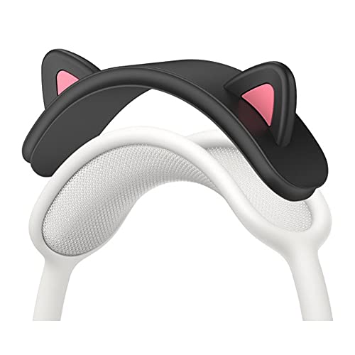 Yingbei Airpods Max Cat Ear Protective Case Black