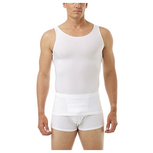 Underworks Regata masculina de compressão de microfibra de alto desempenho para exercícios, treinamento esportivo e modelagem, pacote com 3, Branco, PP