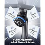 MERACH Recumbent Exercise Bike for Home with Smart Bluetooth and Exercise Bikes Exclusive App, LCD, Heart Rate Handle Stationary Bikes for Home, Magnetic Recumbent Bikes for Seniors Gym S08/S23 - Image 5