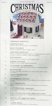 Paperback Christmas - Year-Round Needlework & Craft Ideas - Jan/Feb 1991 Book