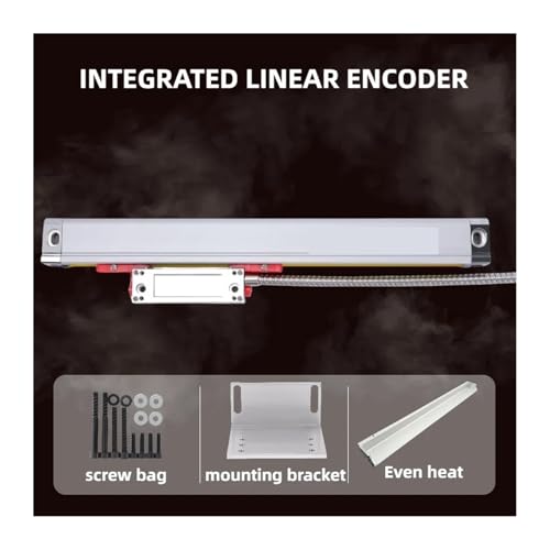 Escala lineal digital 0.001mm 870-1020mm para torno miniatura 4