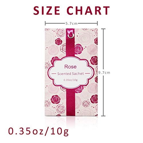 SCENTORINI Rose Scented Sachets,14 Pack