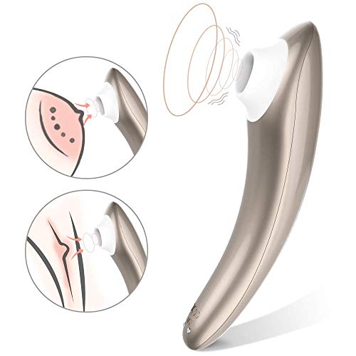 Succiónạdor de Clítóris con Vibrạdór para Mujer, NESTORM Vibrạdórés Puntó G para Mujer Vibrạdór Clítóris con 10 Modos de Vibración/Juguétés...