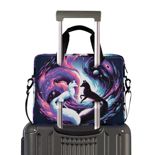 Funda para portátil Alaza Fox Yingyang Nebula 13-15.6 pulg miniatura 3