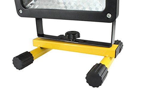 (Updated Version) 2400 lumens, 50 Watts, 36 LED. Heavy Duty LED Flood/Shop Light, Portable Rechargeable Cordless LED Work Light Flood Light Durable Emergency Light Newly Design Battery Cover Stronger! - Thumbnail 7