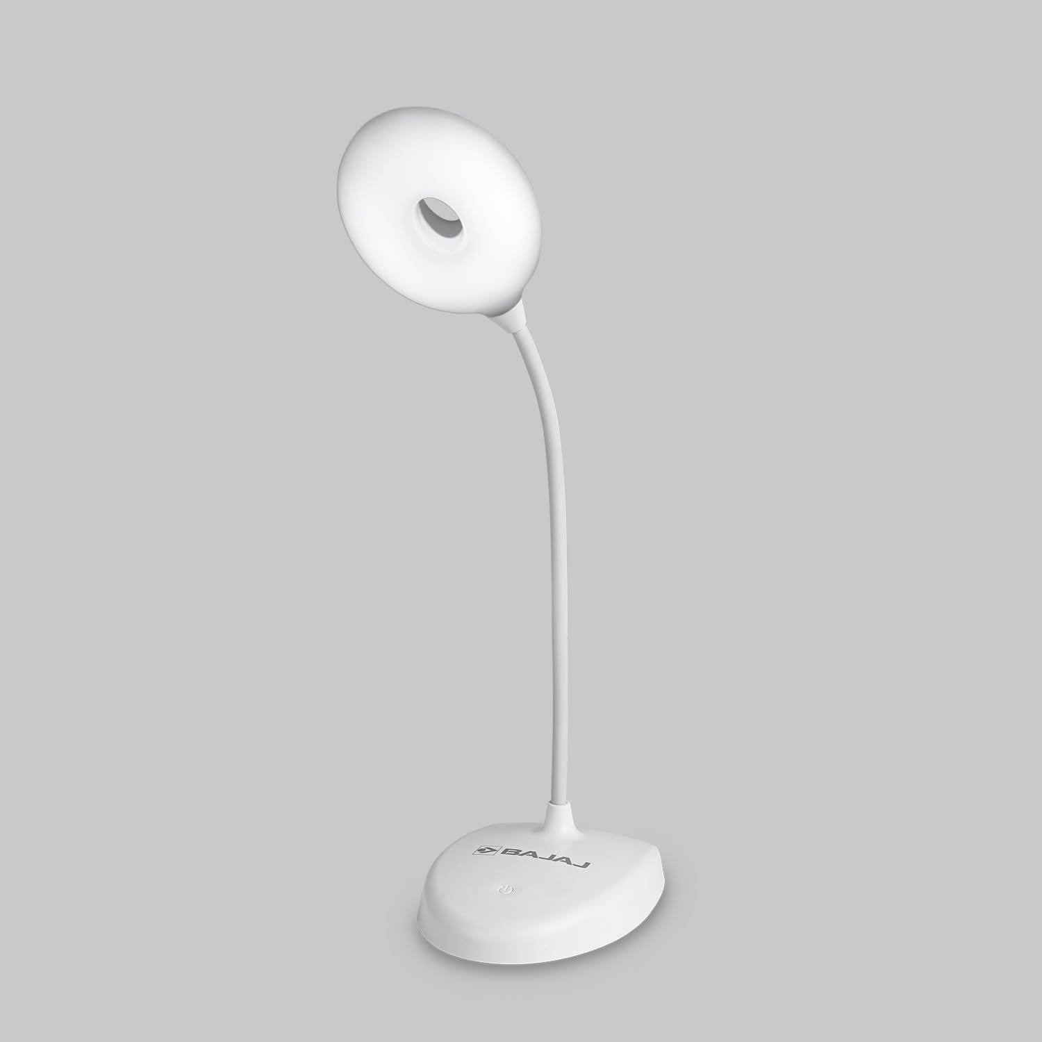 Bajaj Softlite LED Multi-CCT 3 in 1 Color Modes Table Lamp | 360 Degree Rotating Head | Feather Touch Operation | 1 Year - Warranty | Upto 4 Hours Backup Time (Pack of 1, White)