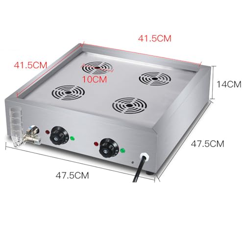 Cuiseur vapeur électrique à 2 trous pour buffet avec température réglable de 30 à 110 ℃