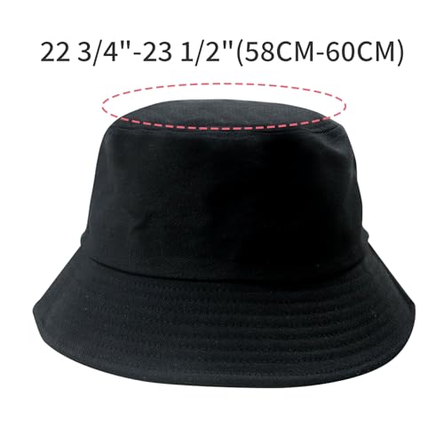 Image of NPQQUAN Bucket Hats for Men Women Packable Foldable Sun Hats for Women Beach Travel Cap