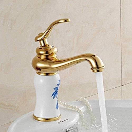 Robinet de lavabo en laiton et céramique pour rafraîchir le style de votre pièce