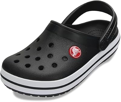 Crocs Crocband Clog T, Zuecos Unisex niños, Negro, 19/20 EU