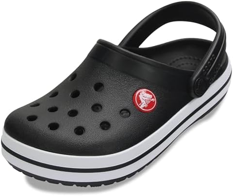 Crocs Unisex Çocuk Crocband Clog T Ahşap Ayakkabı, Siyah, 20/21 EU — Amazon ürün görseli
