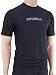 O'Neill Wetsuits UV Sun Protection Mens Basic Skins Short Sleeve Tee Sun Shirt Rash Guard, Black, X-Large