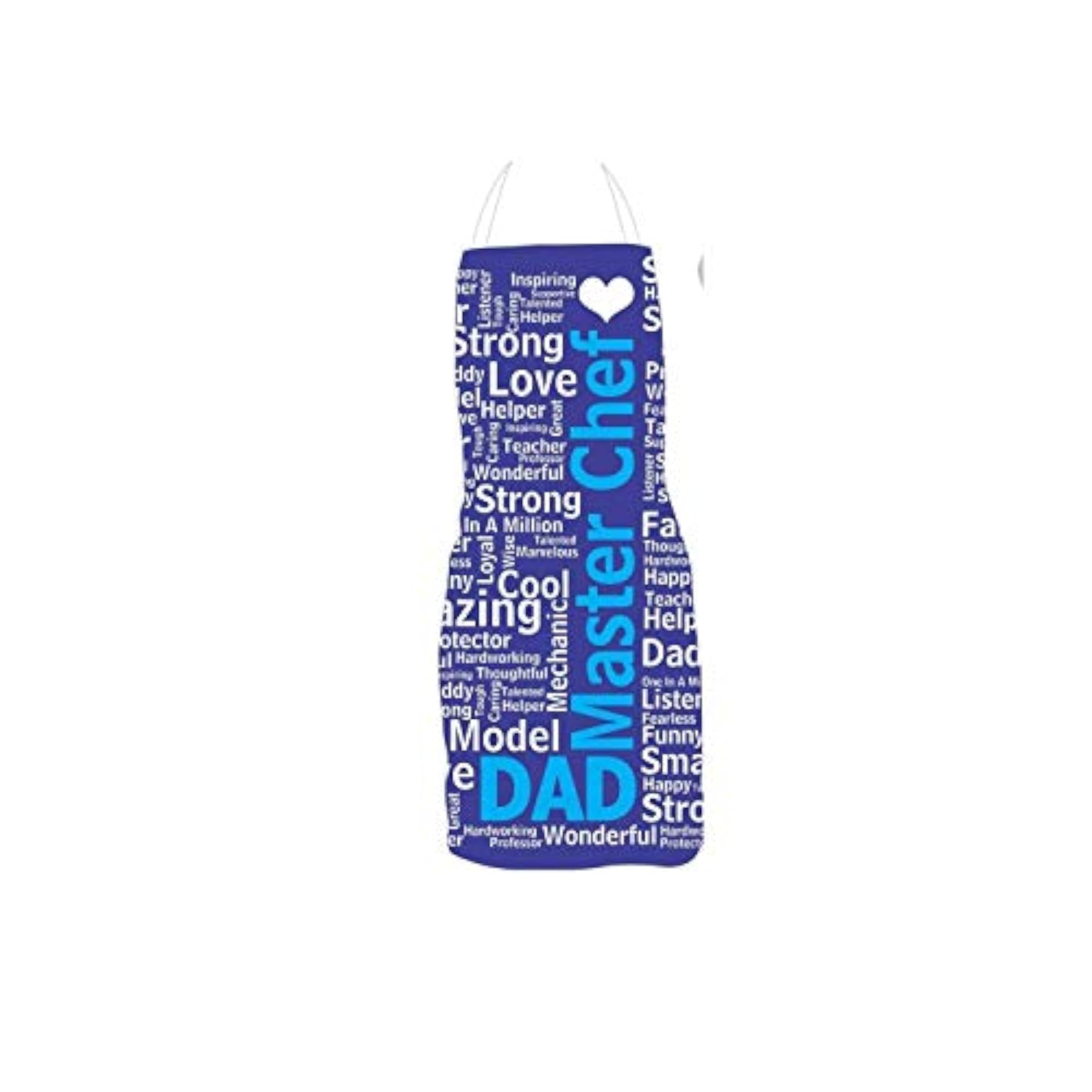 Master Chef Dad and Kids Kitchen Chef Apron Set of 2