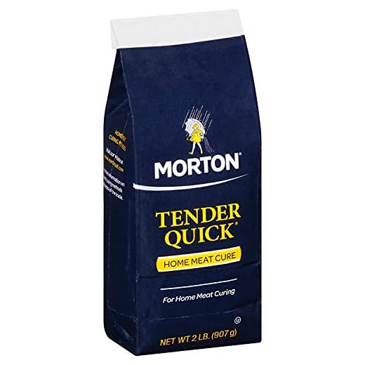 Morton Curing Salt, Tender Quick Home Meat Cure, 2 Pound - PACK OF 2