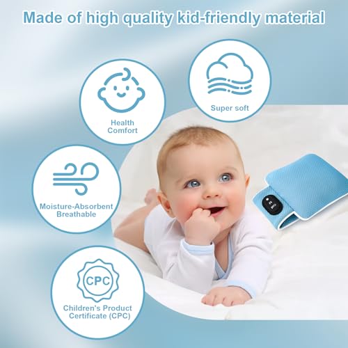 Portable Baby Sleep Soother with 3 Vibration Modes – Gentle Calming Aid for Cribs, Strollers & Travel – Auto Shut-Off Timer (90 Min), Soothing Vibrations for Newborns & Infants - Thumbnail 5