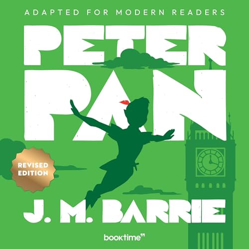 Peter Pan (Adapted for Modern Readers) Audiolivro Por J. M. Barrie capa