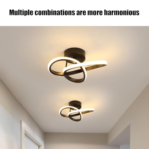 Plafonnier en acrylique éclairage multifonction harmonieux pour chambre salon