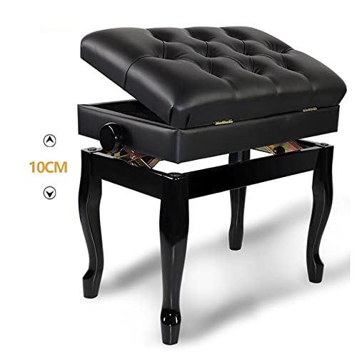 Tabouret de piano en simili cuir, banc de piano rembourré réglable en hauteur, tabouret de clavier d’artiste en bois Solo, conçu avec suffisamment d’espace de rangement pour les partitions de - Les Beatles, Paul McCartney, John Lennon, RIngo Starr, George Harrison Tabouret de piano en simili cuir, banc de piano rembourré réglable en hauteur, tabouret de clavier d'artiste en bois Solo, conçu avec suffisamment d'espace de rangement pour les partitions de – Image 6