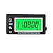 Jayron Retroilluminazione LCD Contaore Digitale Contagiri Motore Termometro Misuratore di Tensione Batteria Sostituibile Orologio Per Moto ATV Barca Marina Motore A Benzina