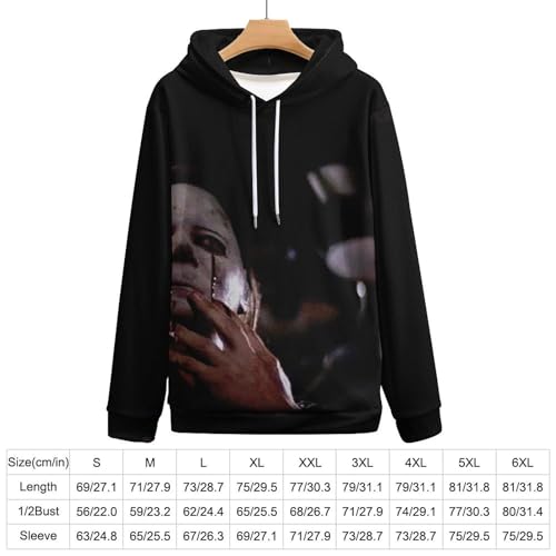 ZHANGXM Womens Pullover Autumn Sweatshirt Halloween Michael Myerss Long Sleeved Shirt for Mens Sweatshirt Sweater3