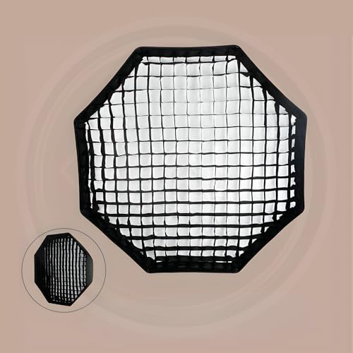 Image of Octagon Honeycomb Soft Grid, Flash Speedlight Umbrella Photo Softbox Reflector, for Softbox Studio Flash Lighting kit (55 to 60cm Grid)