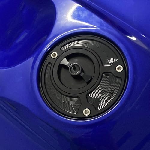 Couvercle d'essence moto gris rouge pour sorties circuit YZF