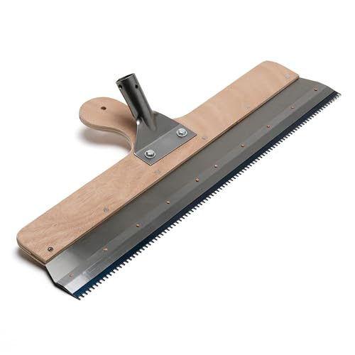 Großflächenrakel 560mm Stehrakel Zahnrakel Standrakel Flächenrakel Steckvorrichtung