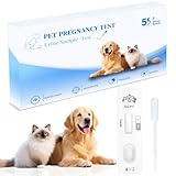 Dog & Cat at-Home Pregnancy Test - Early, Painless Urine Test with 99% Accuracy, 5-10 Min Quick Results, at-Home Pet Wellness Essential