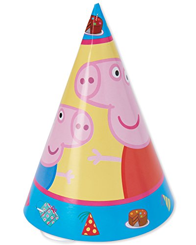Paper Cone Hats | Peppa Pig Collection | Party Accessory