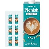 Plenish Barista Organic Soya Drink Long Life, 1L (Pack of 6)
