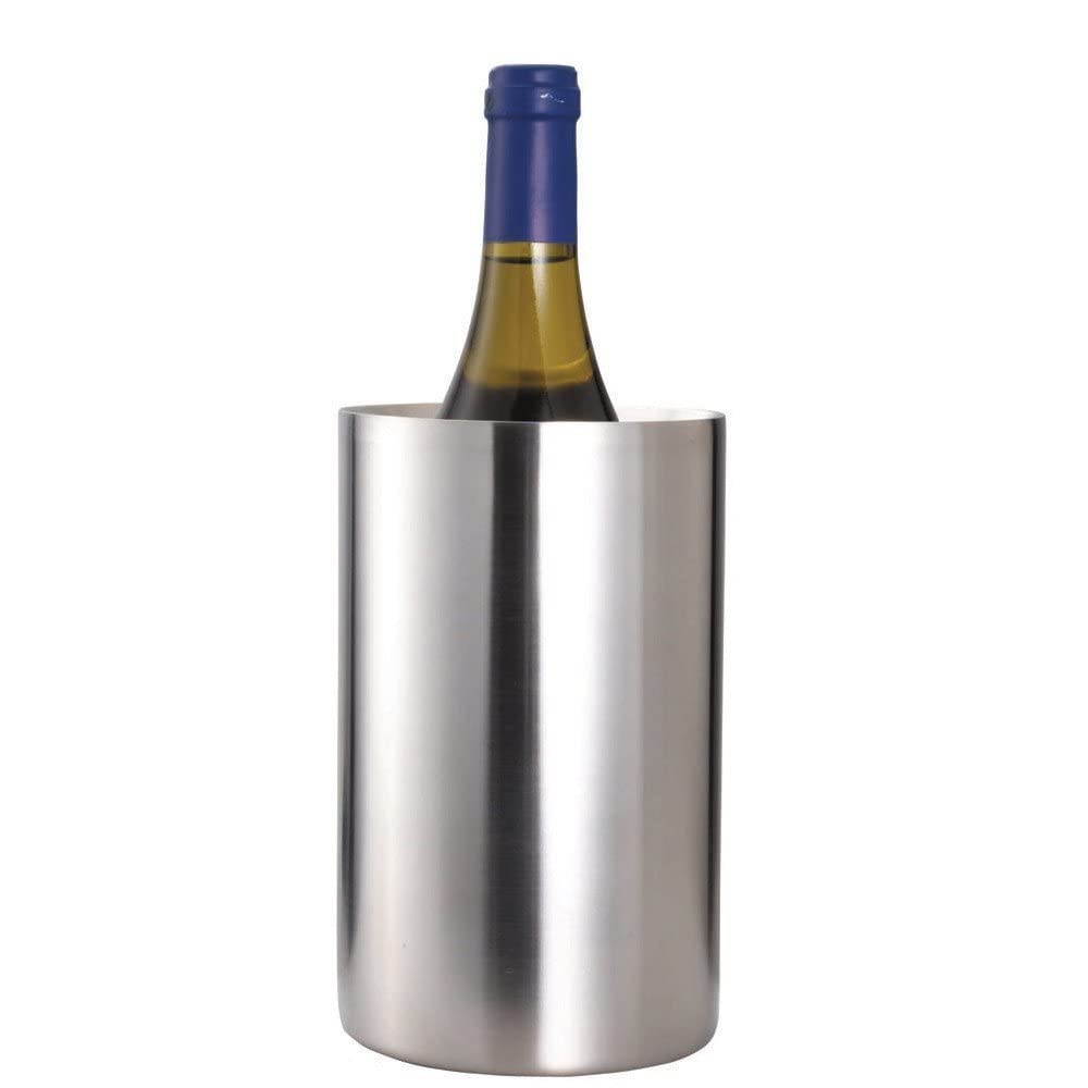 BarCraft Stainless Steel Double Walled Wine Cooler