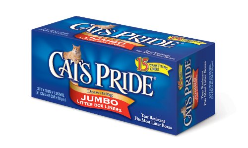 Cat's Pride Jumbo Drawstring Cat Litter Box Liners