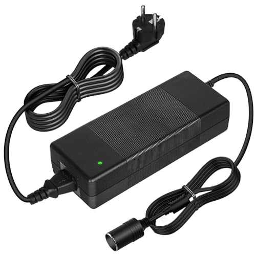 Adaptateur 220v 12v Allume Cigare Convertisseur - Prise Allume Cigare de Voiture Adaptateur - Noir - pour Gonfleur Pneu/Aspirateur - Auto Adaptateur 220v 12v Allume Cigare Convertisseur - Prise Allume Cigare de Voiture Adaptateur - Noir - pour Gonfleur Pneu/Aspirateur - Auto