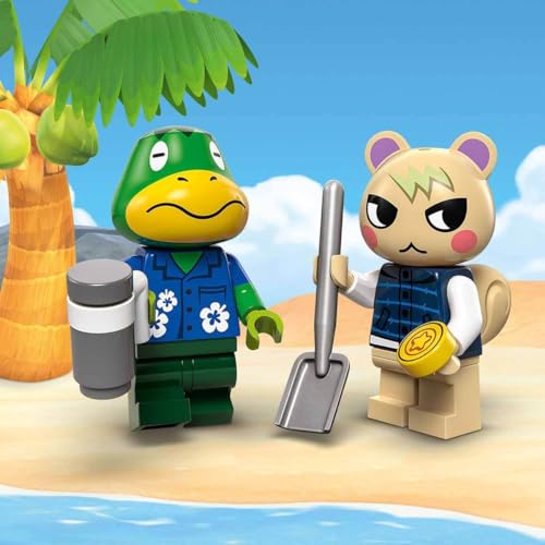 Animal Crossing Kapp'n's Island Boat Tour, videogioco giocattolo costruibile per bambini, include 2 minifigure della serie Marshal e Kapp'n, giocattolo Animal Crossing per bambini e ragazze di 6 - Lego - Immagine 1