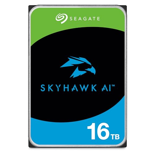 Seagate Skyhawk AI 16TB Video Internal Hard Drive HDD...
