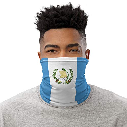 Guatemala Flag Face Mask, Guatemalan Neck Gaiter