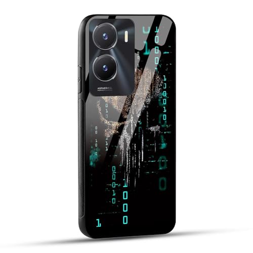 Image of NDCOM for Vivo T2x 5G Mobile Cover, Vivo Y16 Back Cover, Vivo Y56 5G Mobile Back Cover Hacker Printed Metal Case