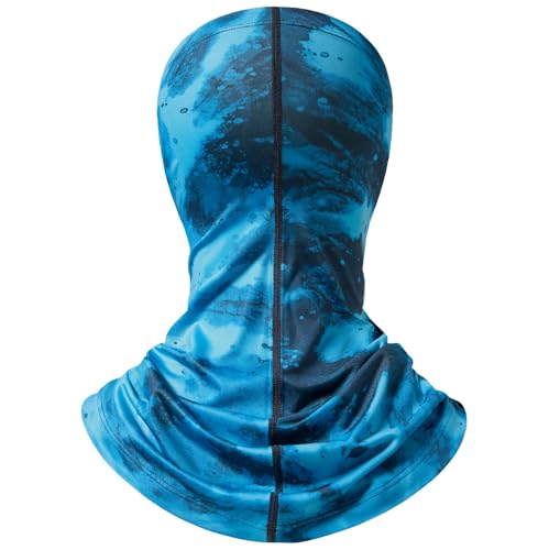 Image of BASSDASH Neck Gaiter Mask UPF 50 Sun Protection for Men & Women, Fishing, Hiking, Outdoor