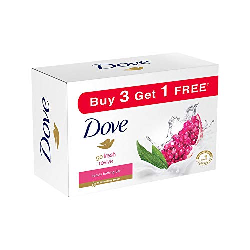 Image of Dove Go Fresh Revive Beauty Bar, 100 g (Pack of 4)