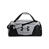Under Armour Ua Undeniable 5.0 Duffle, Borsa sportiva Unisex - Adulto, Pitch Gray Medium Heather/Black/Black, L