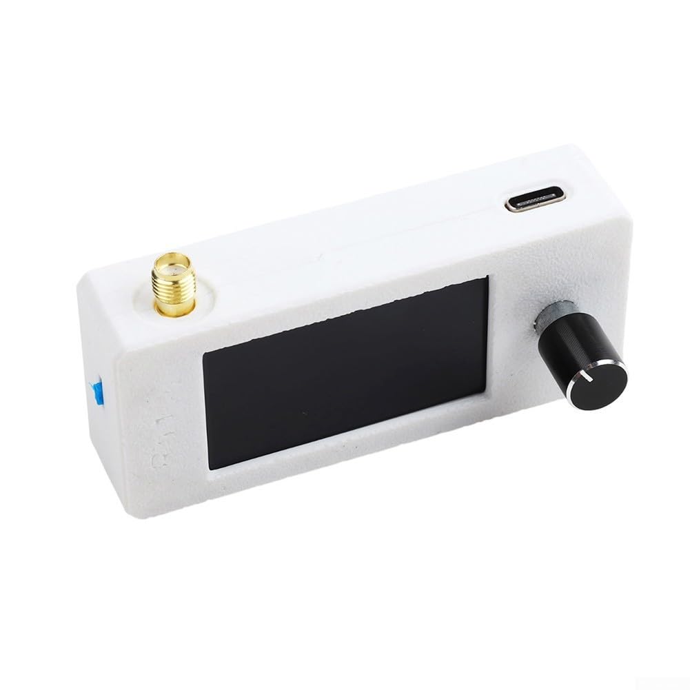 Radio SI4732, tamaño de bolsillo 0.5-108MHz Receptor con pantalla IPS y conector para auriculares (negro)
