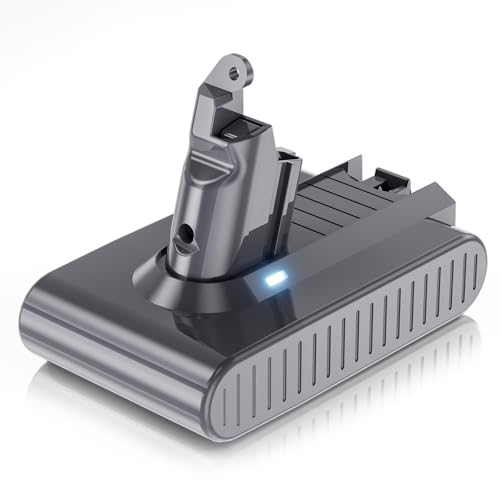 Maxofpowr 7000mAh V6 Battery Replacement Compatible with V6 Animal V6 Absolute V6 Motorhead V6 Fluffy SV03 SV04 SV05 SV06 SV07 SV09 VTC4 DC58 DC59 DC61 DC62 DC72 DC74 Vacuum Cleaner