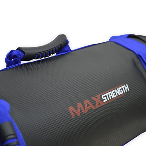 414KUonbMlL MAXSTRENGTH Boxing Power Bag Filled Sand Bag 5kg, 10kg, 15kg, 20kg Cross Fit Exercise Training MMA Weight Bags - Image 7