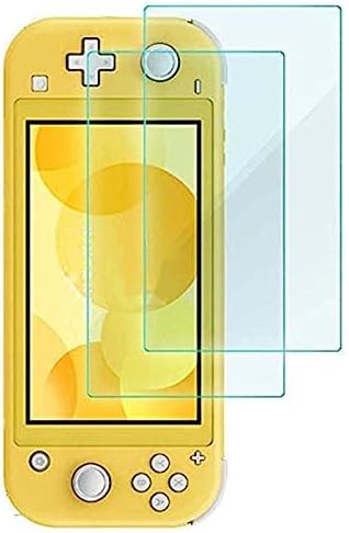[2 Pack] 9H Hardness Transparent Glass HD Clear Anti-Scratch Screen Protector for Nintendo Switch Lite