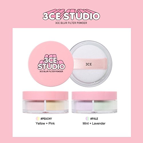 3CE STUDIO BLUR FILTER POWDER (Peachy)