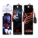 Horror Themed Bookmarks - Scary Bookmarks for Adults Bundle Includes 6 Monster Movie Book Marks | Horror Movie Gifts