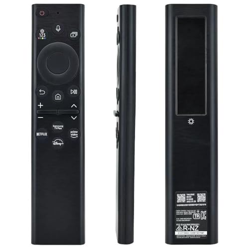 BN59-01385A - Mando a distancia para Smart TV con control de voz Bluetooth, carga solar, compatible con Samsung QLED, OLED, 4K UHD, no necesita reemplazo de batería